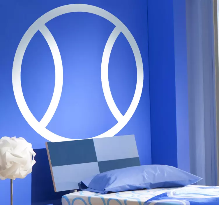 Tennis Ball Sticker - TenStickers