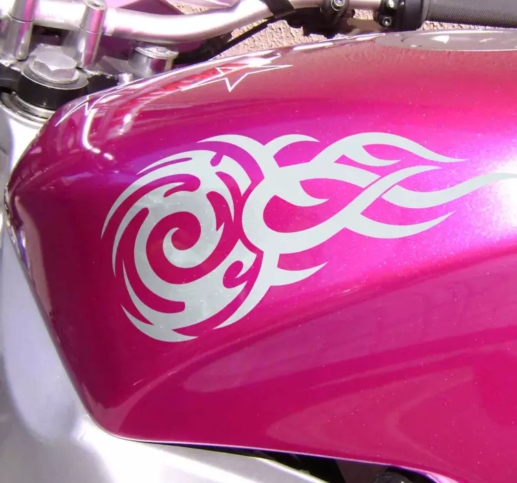 Tribale motorcycle stickers - TenStickers