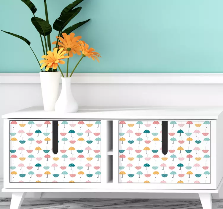 Umbrella Furniture Sticker - TenStickers