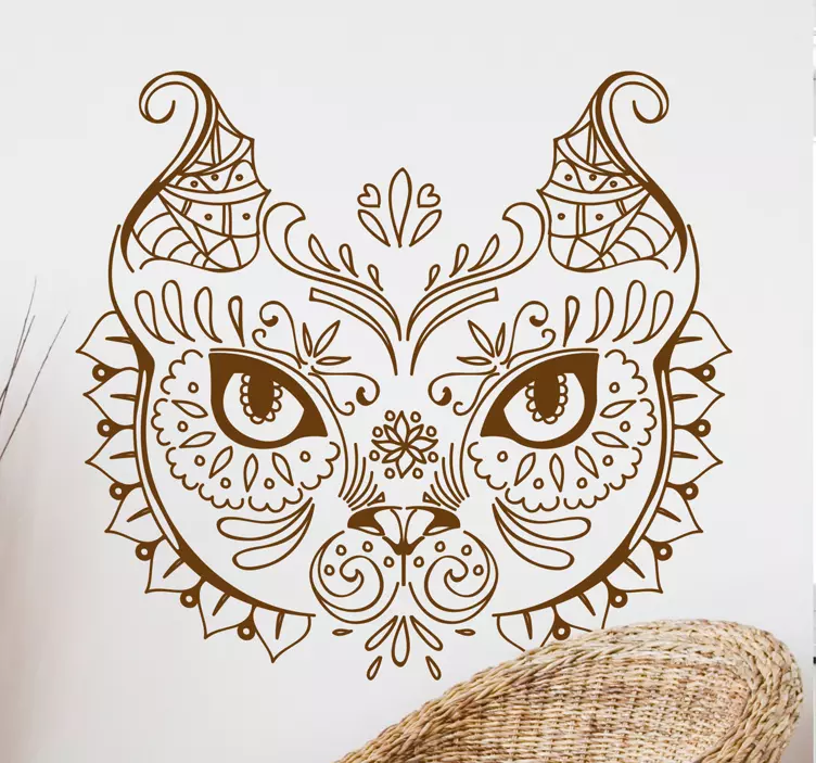 Vegetable owl bird wall sticker - TenStickers