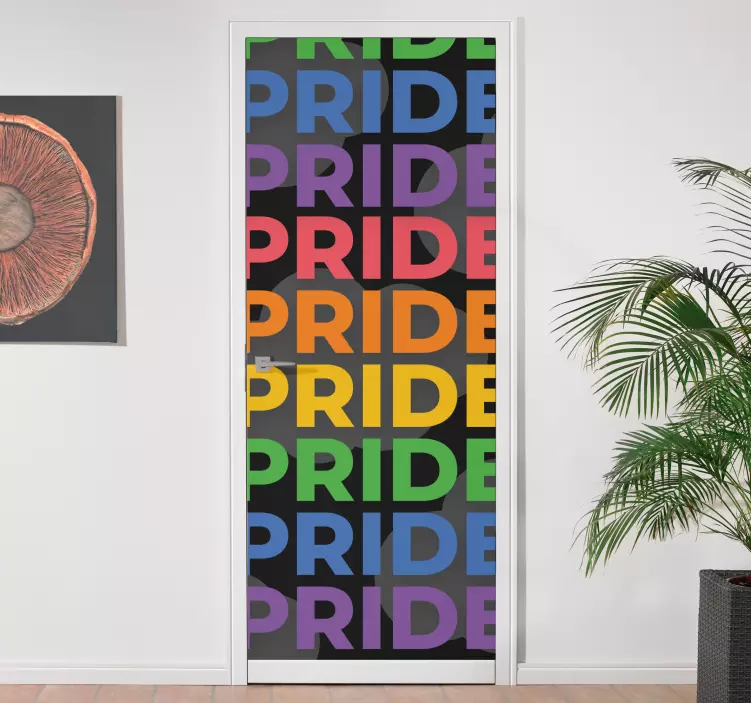 Love sticker vibrant pride expression - TenStickers