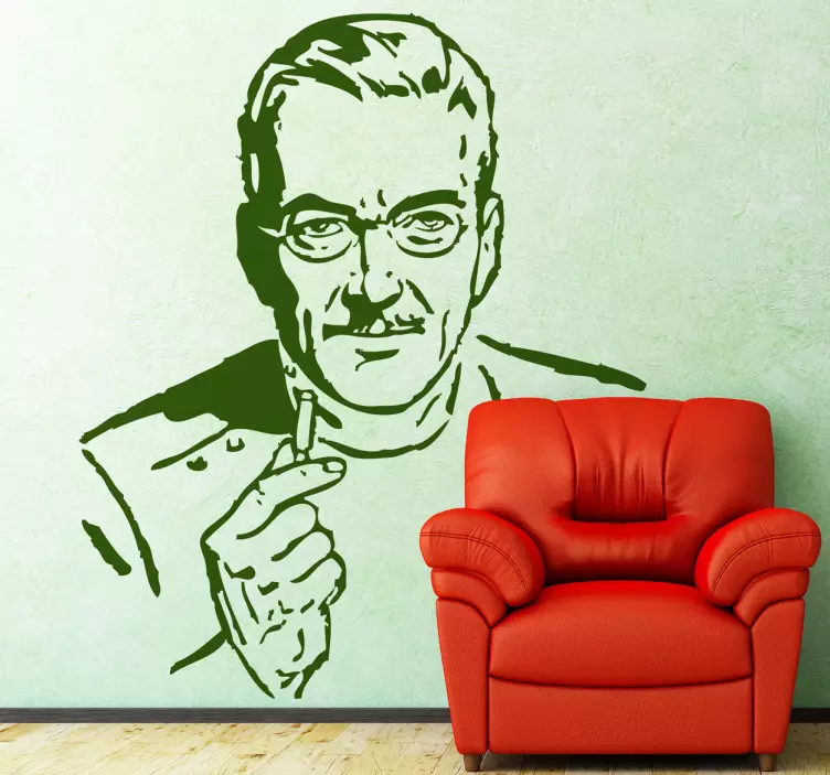 Vintage Doctor Wall Sticker - TenStickers