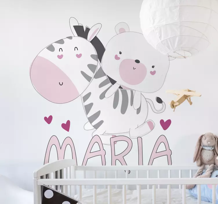 Wall stickers for kid cute animal friends - TenStickers