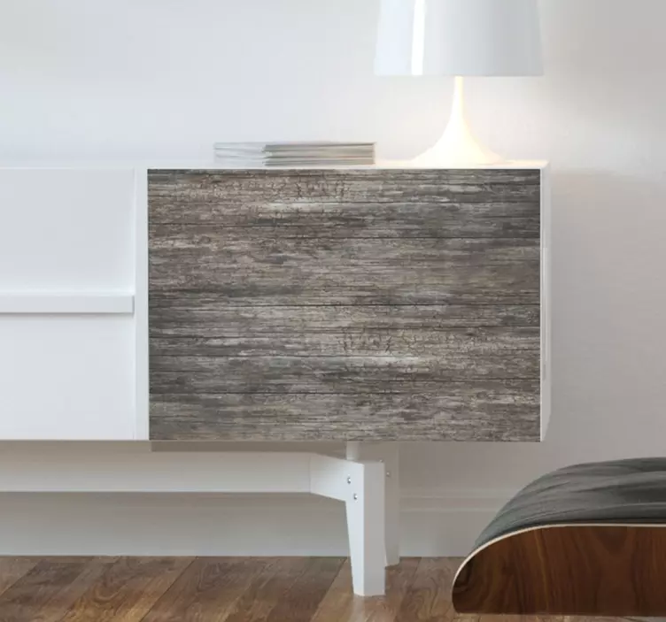 Wood texture furniture sticker - TenStickers