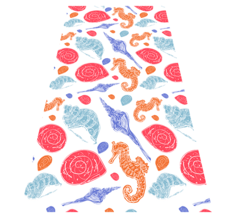 Animal vinyl rug undersea pattern - TenStickers