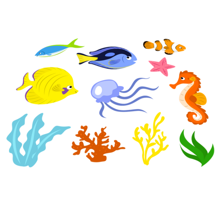 Bathroom vinyl rug marine toilet - TenStickers