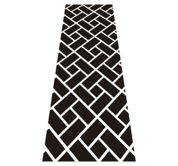 Bathroom vinyl rug adhesive for tiles - TenStickers