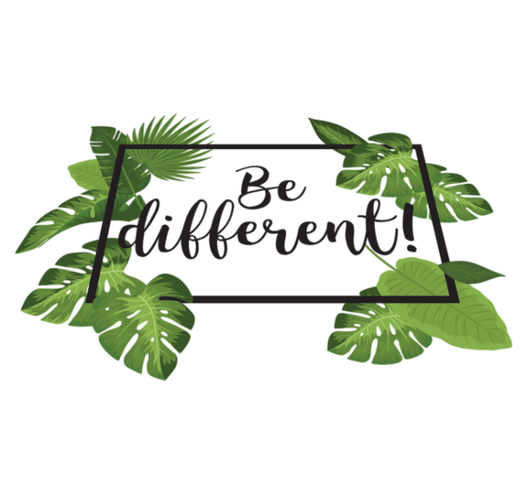 Flower vinyl rug stand out with style - TenStickers