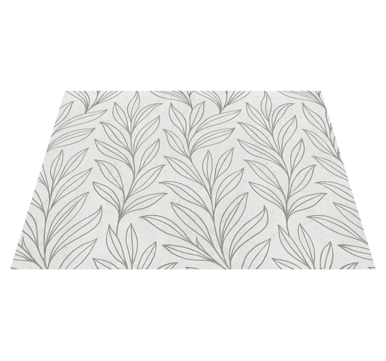 Bedroom vinyl rug grey cement design - TenStickers