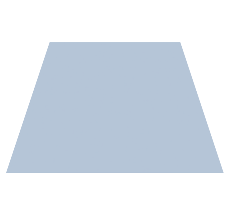 Geometric vinyl rug in simple grey color - TenStickers