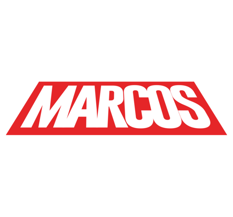 Kids vinyl rug with custom comic name design - TenStickers