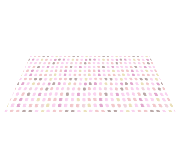 Kids vinyl rug in pink brushstroke design - TenStickers