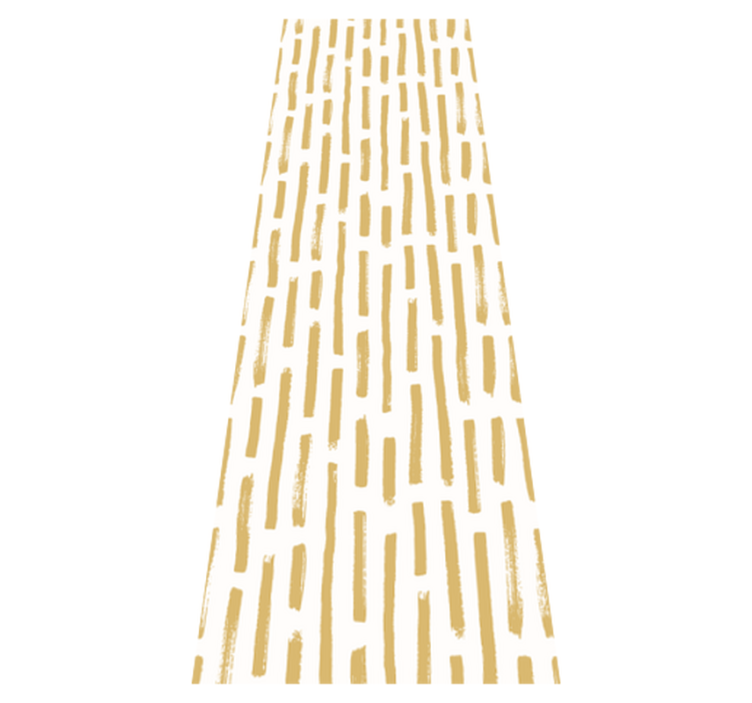 Bathroom vinyl rug with light brown brush strokes - TenStickers