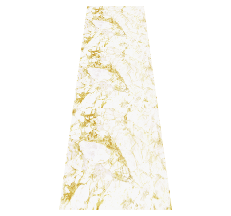 Bathroom vinyl rug in beige marble onyx texture - TenStickers