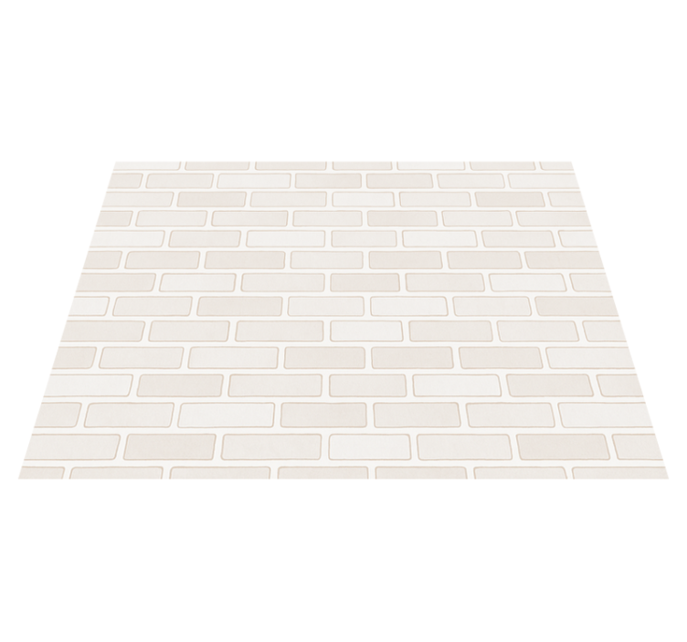 Kitchen vinyl rug antique brick design - TenStickers