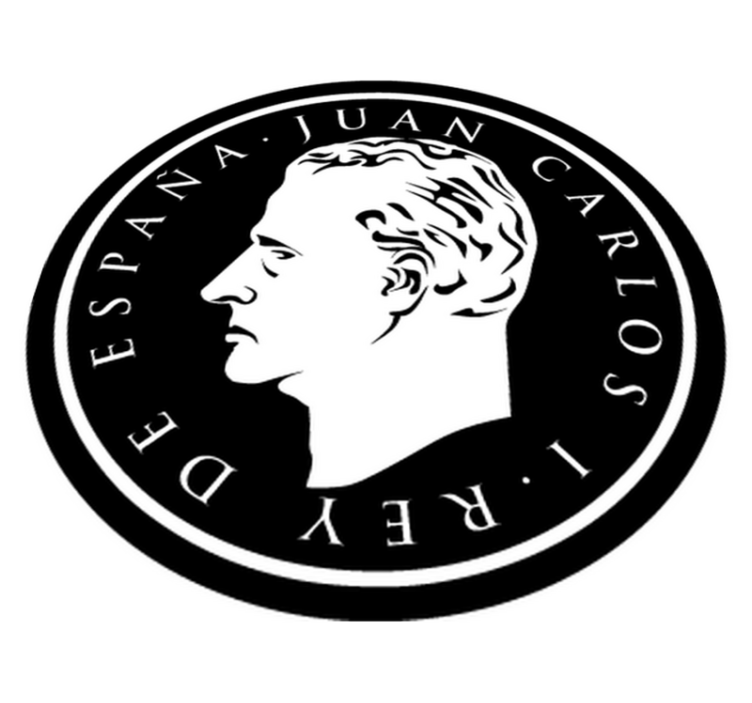 Bedroom vinyl rug king of spain sticker - TenStickers