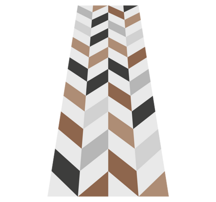 Office vinyl rug colorful geometric blocks - TenStickers