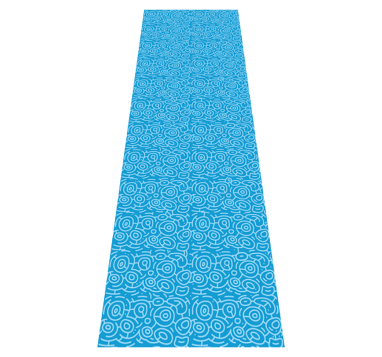 Office vinyl rug with abstract stains design - TenStickers