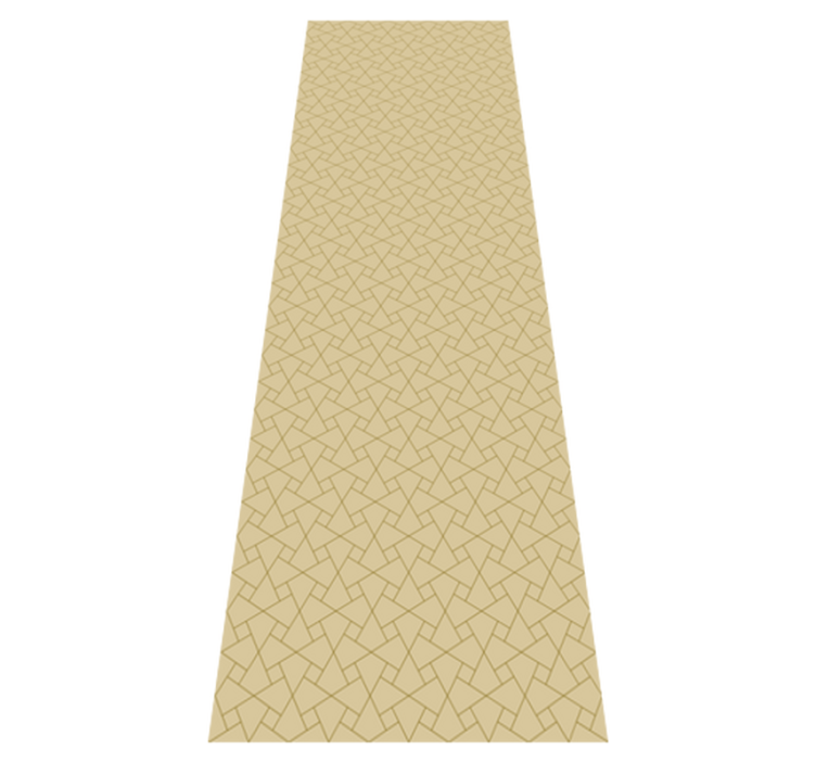 Graphic grey and beige office vinyl rug - TenStickers