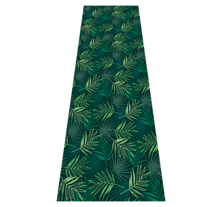 Office vinyl rug tropical blend design - TenStickers