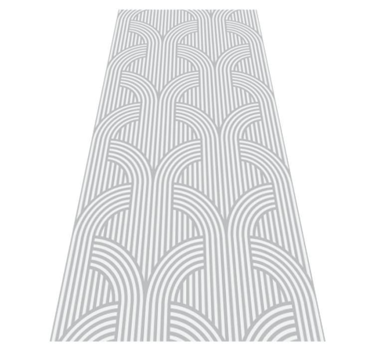 Bedroom vinyl rug modern minimalist grey wallpaper - TenStickers