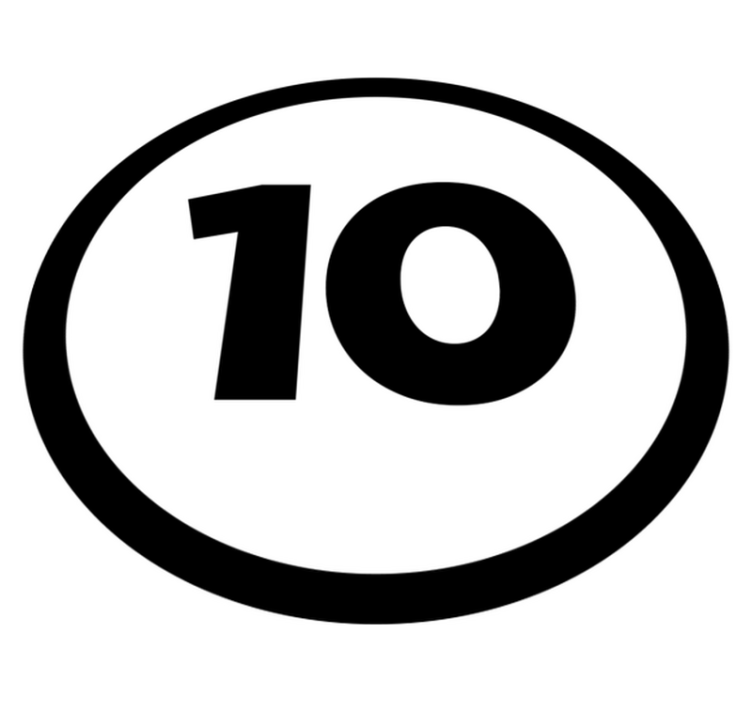 race car number personalized vinyl rug - TenStickers