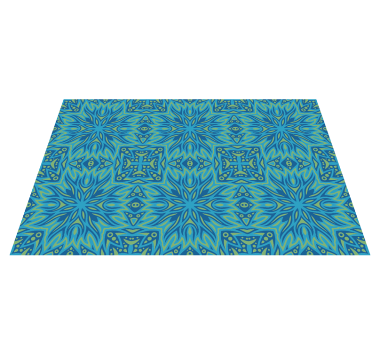 Ethnic pattern vinyl carpet - TenStickers