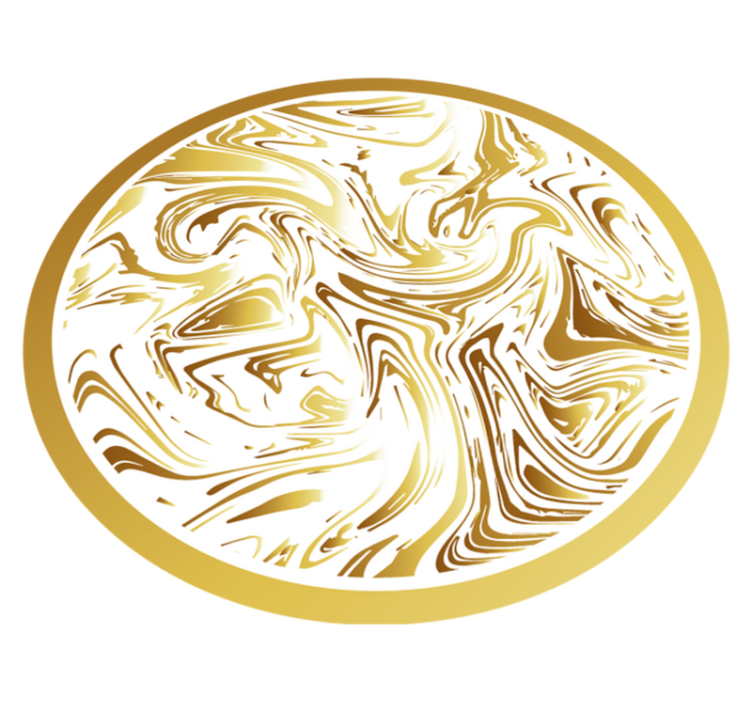 Marbled Swirls Accent textured vinyl rug - TenStickers