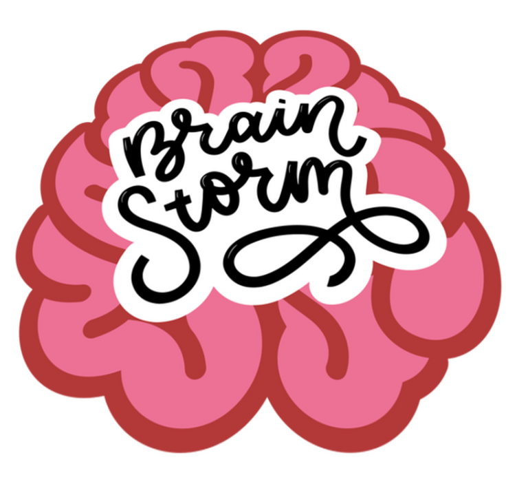 Brain storming custom rug - TenStickers