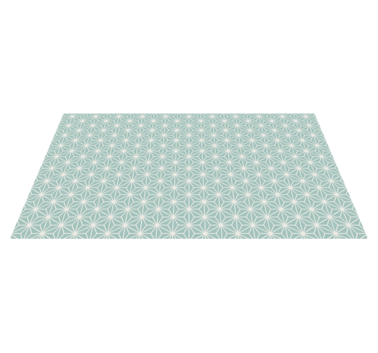 Tokyo Vinyl Rug tile carpet - TenStickers