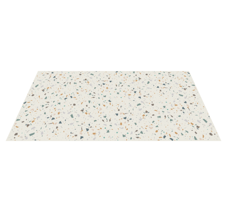 Vinyl Rug Terazzo tile carpet - TenStickers
