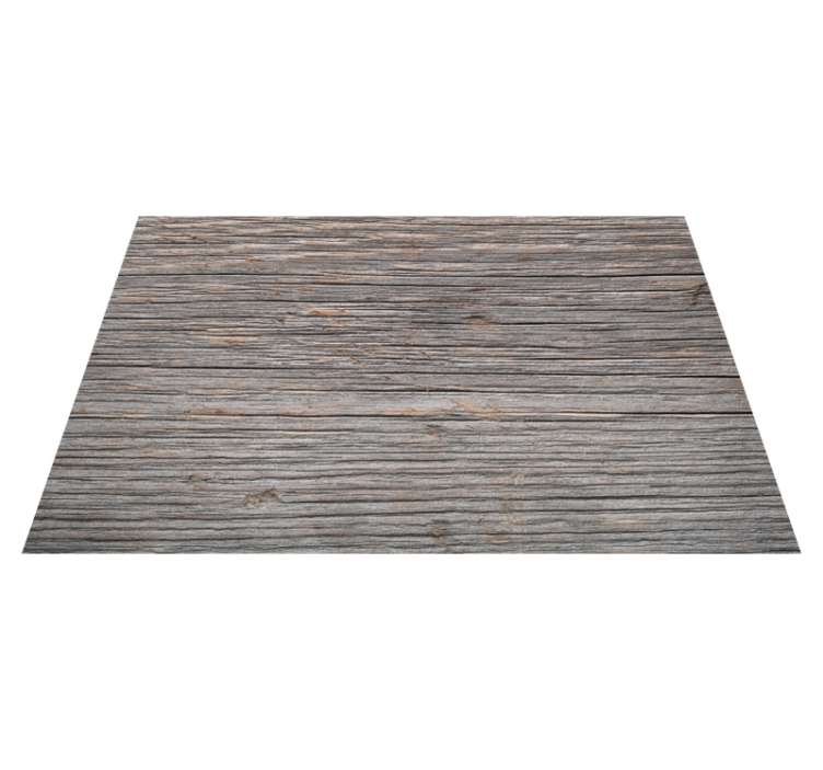 Aged Timber Surface wood vinyl rug - TenStickers