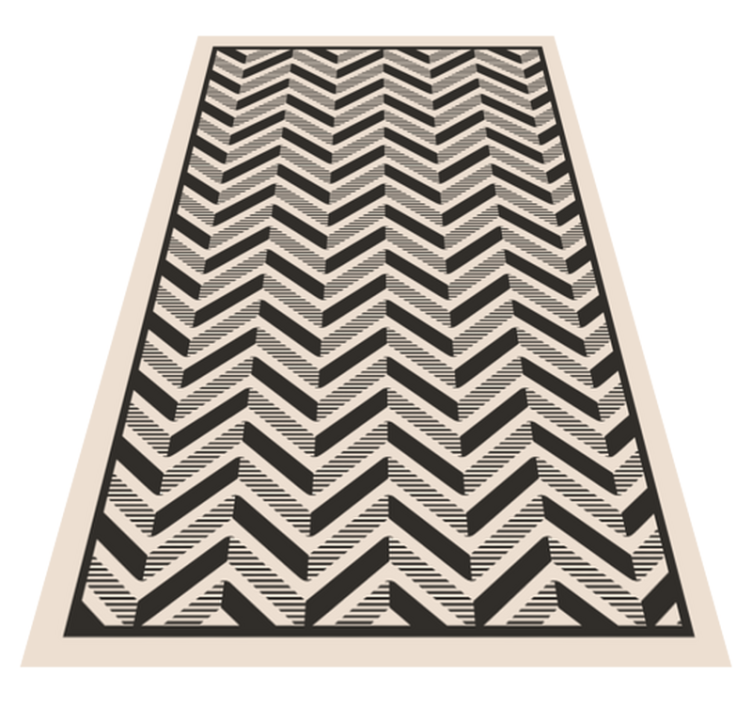 Kitchen nordic arrows nordic vinyl rug - TenStickers