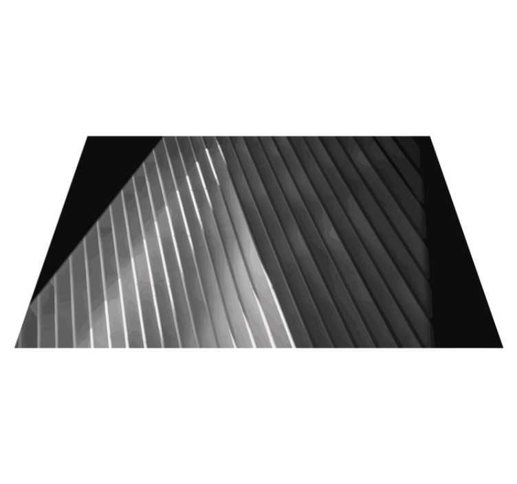 Sleek Striped Surface wood vinyl rug - TenStickers