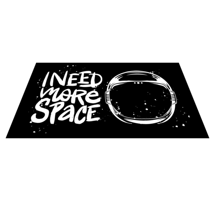 I  need space custom vinyl rug - TenStickers
