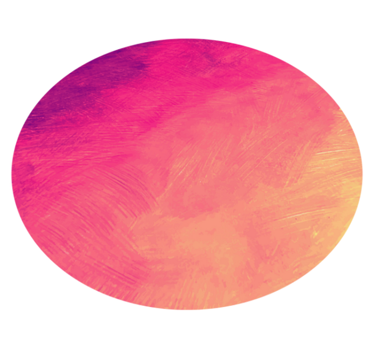 Abstract colorful painting modern rug - TenStickers