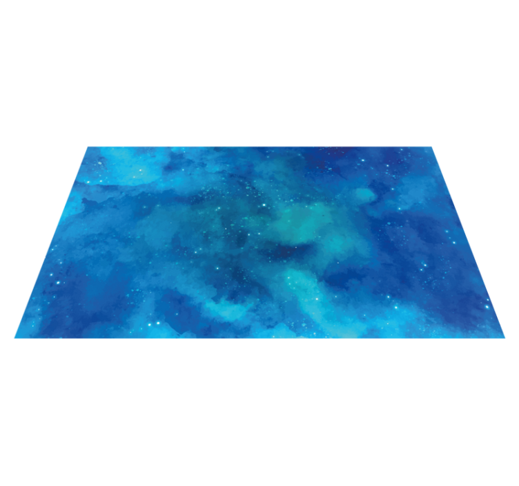 Nocturnal sky teenager vinyl rug - TenStickers