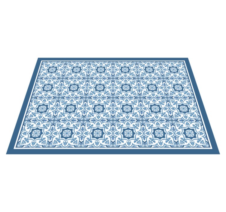 Traditional vintage portuguese tiles flooring - TenStickers