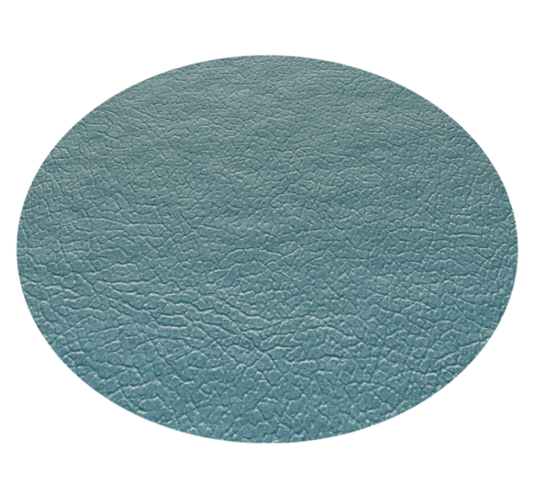 Textured vinyl rug in cracked teal effect - TenStickers