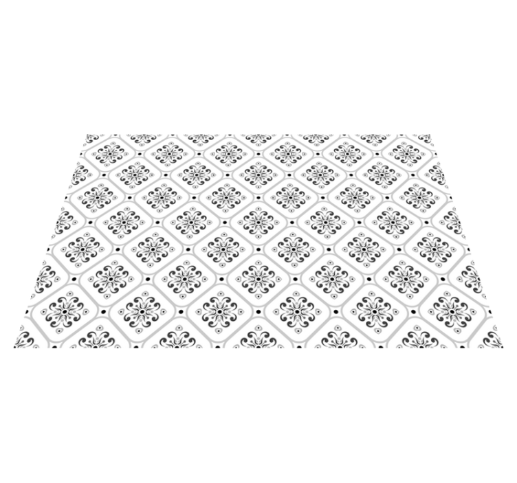 Classic gray mosaic pattern tile carpet - TenStickers