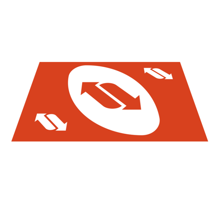 Directional movement gaming vinyl rug - TenStickers