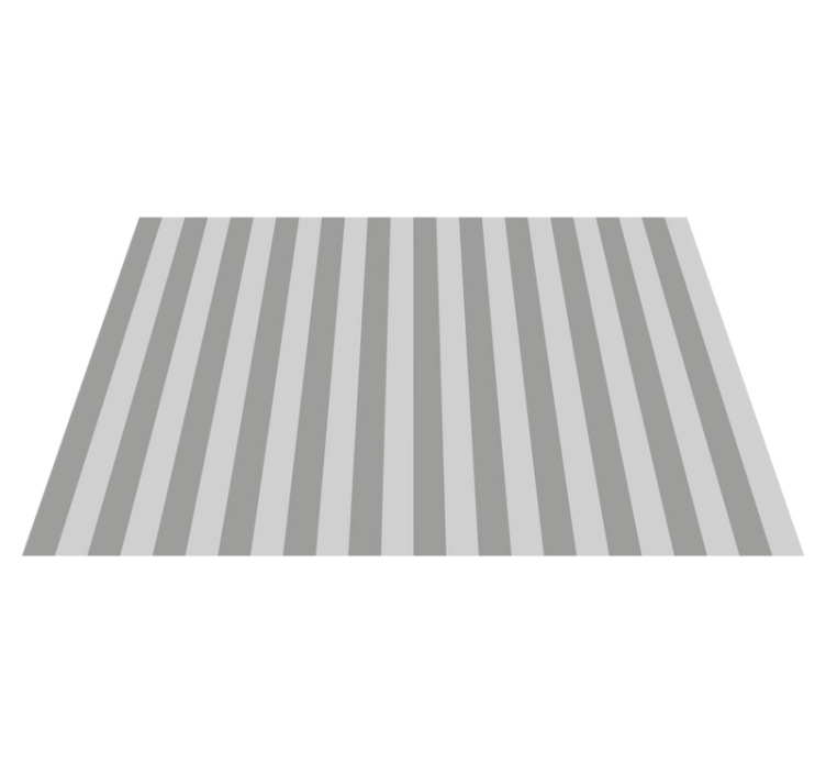Grey Elegance Game stripes vinyl rug - TenStickers