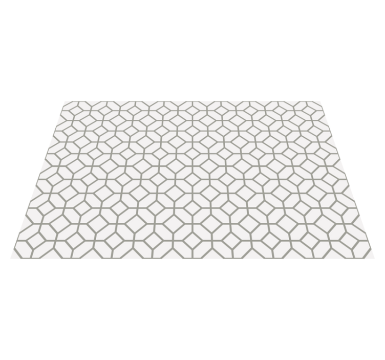 "Hampton style"square pattern geometric rugs - TenStickers