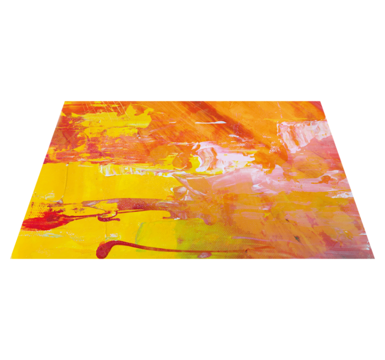 Abstract Marbling textured vinyl rug - TenStickers