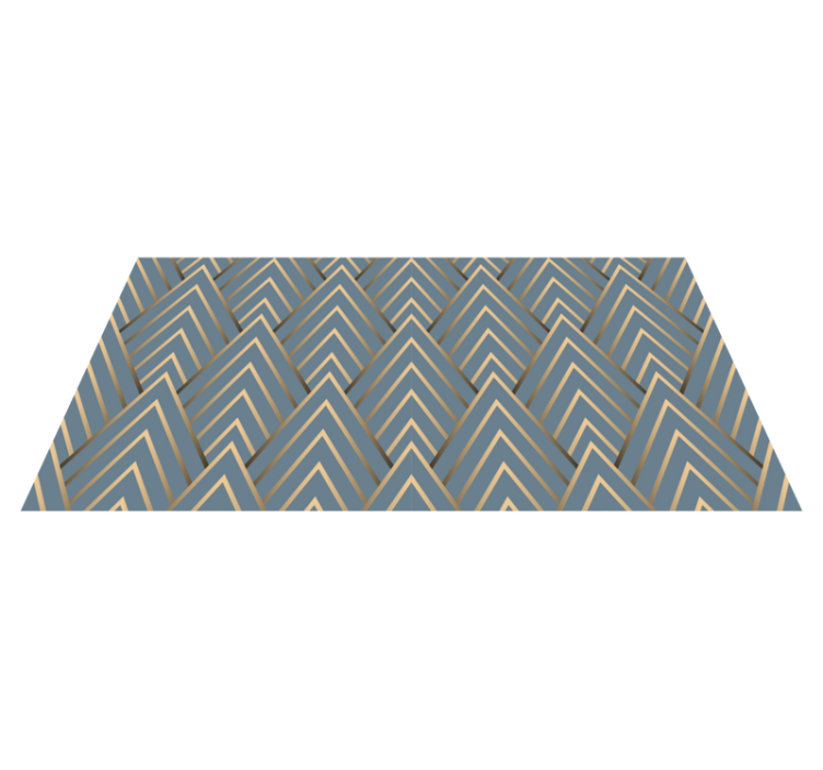 Geometric Chevron Pattern geometric rugs - TenStickers
