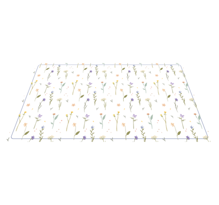 Small spring twigsSmall spring branches nature rug - TenStickers