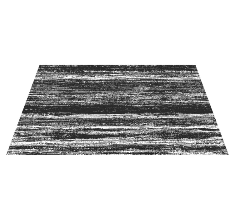 Grey abstract dining room vinyl rug - TenStickers