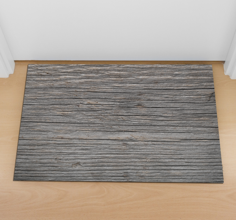 Aged Timber Surface wood vinyl rug - TenStickers