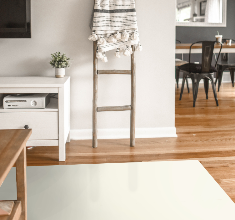 Cream contemporary modern rug - TenStickers