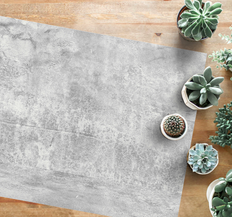 Elegant Gray Surface marble vinyl rug - TenStickers